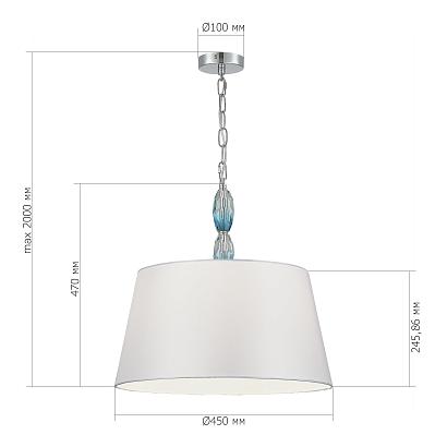 sl1759.103.03 светильник подвесной st-luce , доставка по Казахстану 