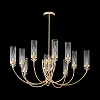 люстра crystal lux secret sp10 gold 4050/310, доставка по Казахстану 