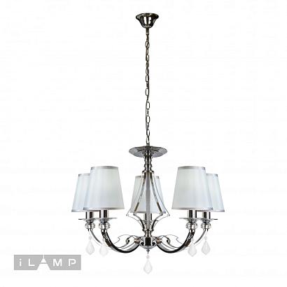 люстры подвесная люстра ilamp amadea rm5220/5cr, доставка по Казахстану 