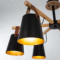 Дополнительная картинка Светильник потолочный Arte Lamp THOMAS A7032PL-6BK