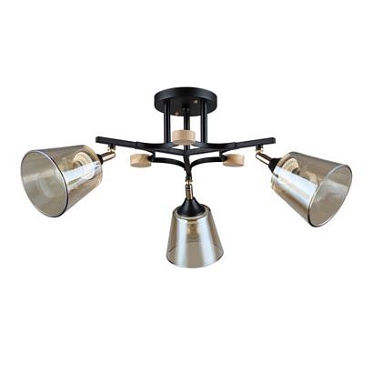 потолочный светильник arte lamp glassy a5078pl-3bk, доставка по Казахстану 
