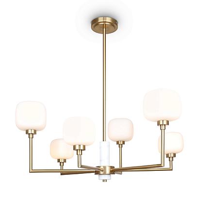 потолочная люстра freya fr5373cl-06bs, доставка по Казахстану 