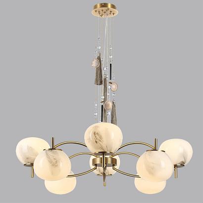 5432/8 odeon light  люстра fiolent, доставка по Казахстану 