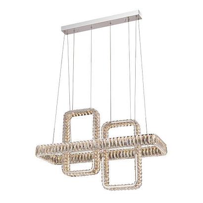 подвесной светодиодный светильник newport 8232+2/s chrome м0064645, доставка по Казахстану 