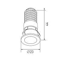 DL-74180WH-1-WW  Светильник DesignLed MICRO, доставка по Казахстану 