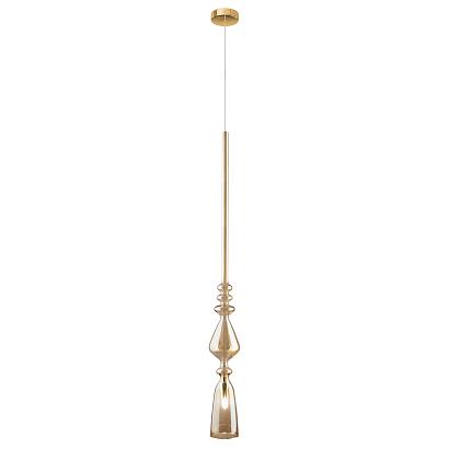 светильник подвесной crystal lux lux new sp1 b amber crystal lux 2261/211, доставка по Казахстану 