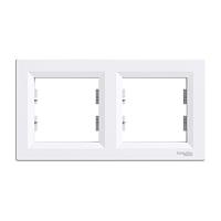 Asfora рамка горизонтальная, 2-постовая Schneider Electric EPH5800221 