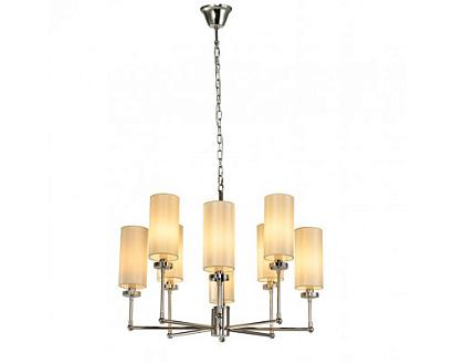 люстры newport 7260 7264+4/c nickel без абажуров , люстра, nickel d81*h60 cm e14 8*40w, доставка по Казахстану 