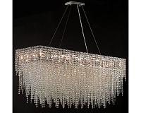 newport 10900 10932/c , люстра, chrome clear crystal l140*45*h60 cm g9 28*60w, доставка по Казахстану 