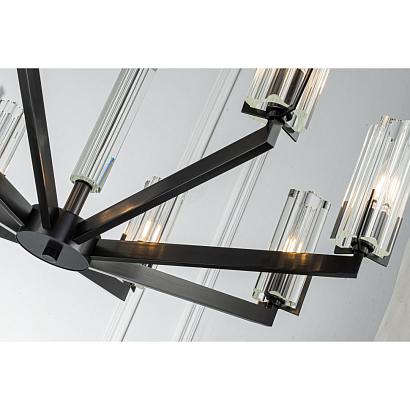 люстры подвесная люстра belfast malone 6035-8 bl cl , доставка по Казахстану 