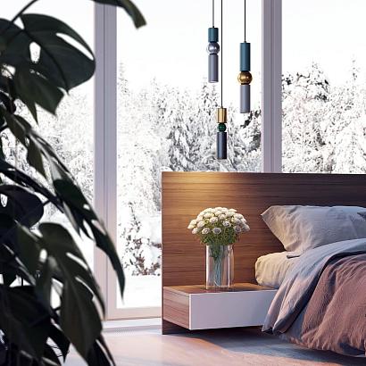 подвесной светодиодный светильник odeon light l-vision sakra 4070/5l, доставка по Казахстану 