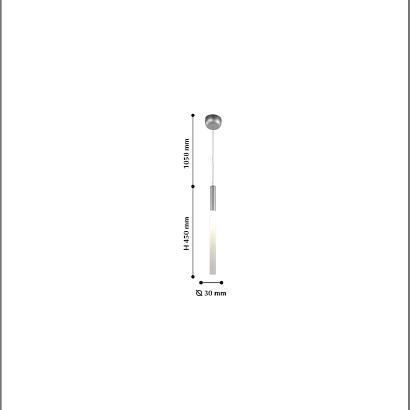 подвесной светодиодный светильник favourite tibia 2216-1p, доставка по Казахстану 