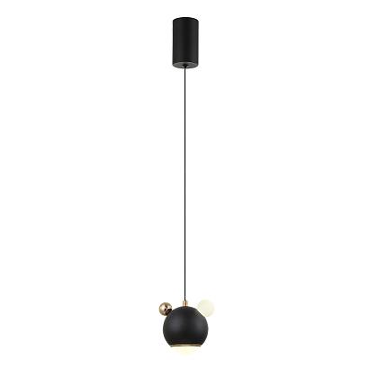 светильник подвесной crystal lux amigo sp led black crystal lux 1082/201, доставка по Казахстану 