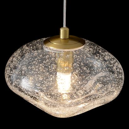 светильник подвесной crystal lux formless sp1 transparent 4120/201, доставка по Казахстану 