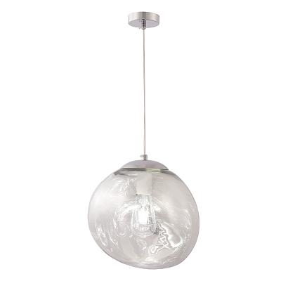 светильник подвесной crystal lux malaga sp1 d280 chrome crystal lux 0861/201, доставка по Казахстану 