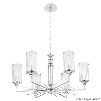 люстры люстра crystal lux gloria sp6 chrome crystal lux 1911/306, доставка по Казахстану 