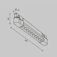 Дополнительная картинка Трековый светильник Technical TR195-3-10W2.7K-M-B