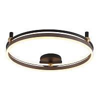 люстры светильник потолочный crystal lux fernando pl72w led coffee/black crystal lux 0620/172, доставка по Казахстану 