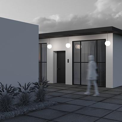 подвесной светильник outdoor o594pl-01b, доставка по Казахстану 