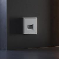 Дополнительная картинка Накладка для розетки TV+RJ45 кат. 6, S70 (серый)