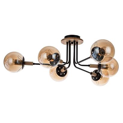 люстры потолочная люстра arte lamp oxford a2716pl-6bk, доставка по Казахстану 