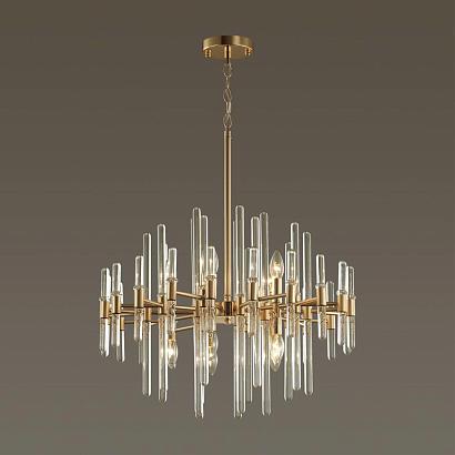 подвесная люстра odeon light hall stika 4988/10, доставка по Казахстану 