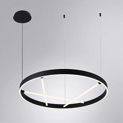 люстры подвесной светильник arte lamp ricco a1874sp-45bk, доставка по Казахстану 