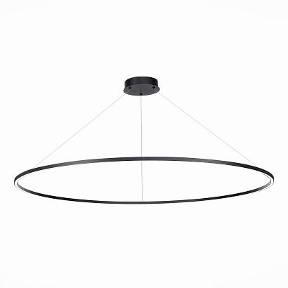 люстры st605.403.72 cветильник подвесной  smart st-luce черный/белый led 1*72w 2800-6500k, доставка по Казахстану 