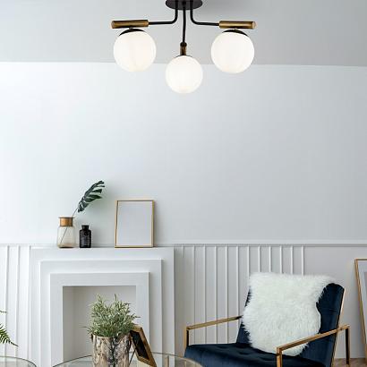 люстры потолочная люстра freya paolina fr5011cl-08b, доставка по Казахстану 