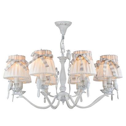 люстры подвесная люстра maytoni bird arm013-08-w, доставка по Казахстану 