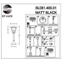 Дополнительная картинка Уличный светильник ST Luce Sivino SL081.405.01