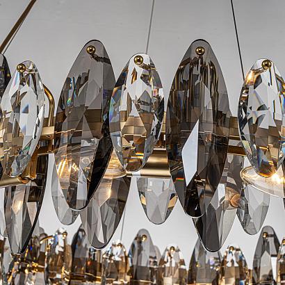 люстры подвесная люстра glans 4303-12p, доставка по Казахстану 