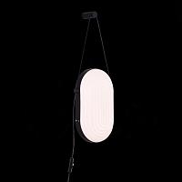 SL1302.401.01 Настенный светильник ST-Luce Черный/Белый LED 1*9W 3000K AIRE