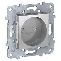 Розетка Schneider Electric Unica New б/з со шторками 16A 250V NU503330 
