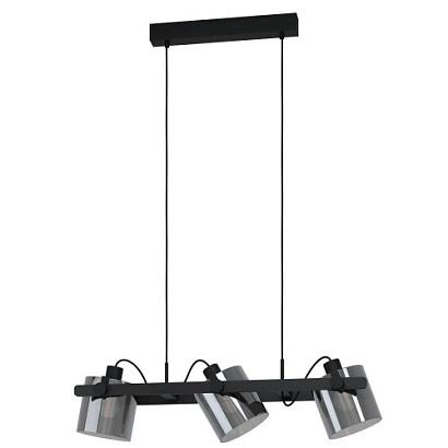 43606 подвесной потолочный светильник (люстра) hornwood 2, 3х40w, e27, l780, b150, h1100, сталь-дере, доставка по Казахстану 