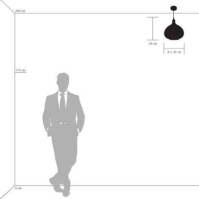 подвесной светильник lightstar genni 798031, доставка по Казахстану 