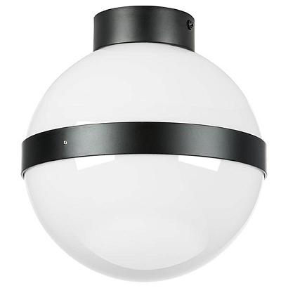 Потолочные 812117 (MX8131-1A ) Люстра GLOBO 1х40W E14 matt black/white (в комплекте), доставка по Казахстану 