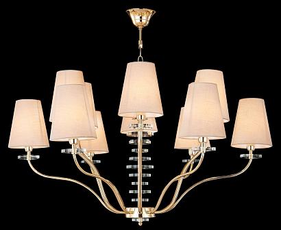 люстры люстра crystal lux armando sp6+6 gold crystal lux 0181/312, доставка по Казахстану 