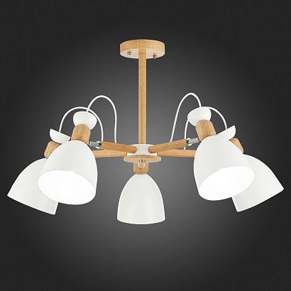 купить Потолочная люстра Evoluce Balcamo SLE103802-05 в Алматы, svet.kz, доставка по Казахстану 