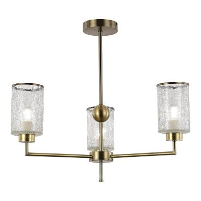 купить SLE1046-302-03 Люстра потолочная Бронза/Прозрачный E27 3*60W VESTRE в Алматы, svet.kz, доставка по Казахстану 