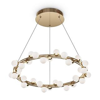 Подвесная светодиодная люстра Maytoni Tessara MOD081PL‑L50G3K