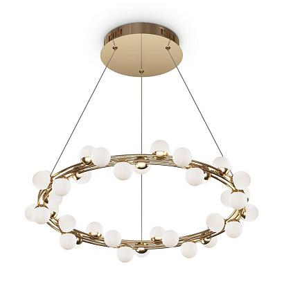 подвесная светодиодная люстра maytoni tessara mod081pl-l50g3k, доставка по Казахстану 