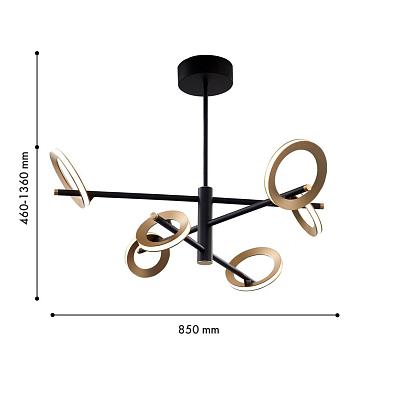 люстры подвесная люстра jongleur 4322-6p, доставка по Казахстану 