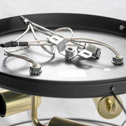 Потолочные Потолочная люстра Lussole Loft Truman GRLSP-8195, доставка по Казахстану 