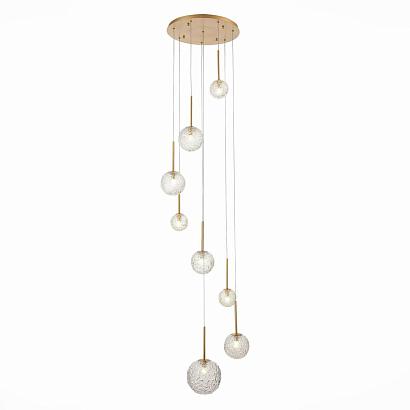 люстры подвесная люстра st luce arcobalino sl1152.203.08, доставка по Казахстану 