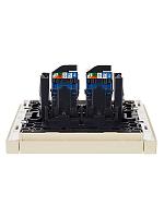 FORTE&PIANO Роз. комп. 2-ая RJ45 кат.6 FP434 ван. IEK 