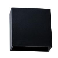 Уличный настенный светодиодный светильник Arte Lamp Algol A1445AL-1BK светильники