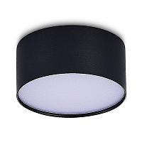 люстры st606.442.12 светильник потолочный черный led 1*12w 4000k 1 080lm ra>85 120° ip20 d120xh55 185-265v, доставка по Казахстану 