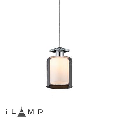 светильник подвесной ilamp king rm6201-1p cr+cl, доставка по Казахстану 