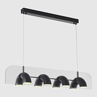 светильник подвесной crystal lux element sp48w led black crystal lux 4020/248, доставка по Казахстану 